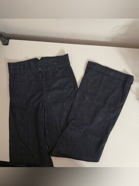 7 For All Mankind Women's Straight Jeans in Dark Indigo